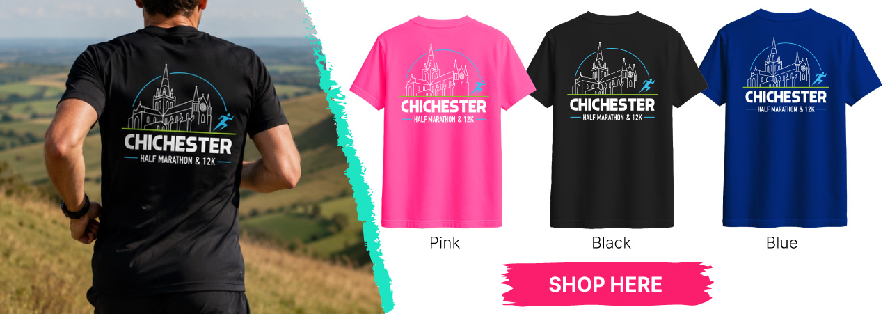 Chichester Half Marathon Official Merch