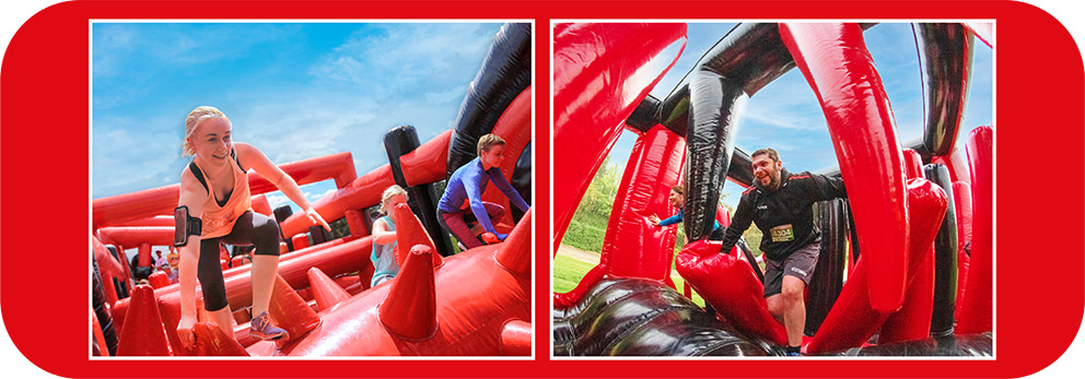 Charity ticket prices for the 5k inflatable run