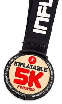Inflatable 5k Medal Overlay