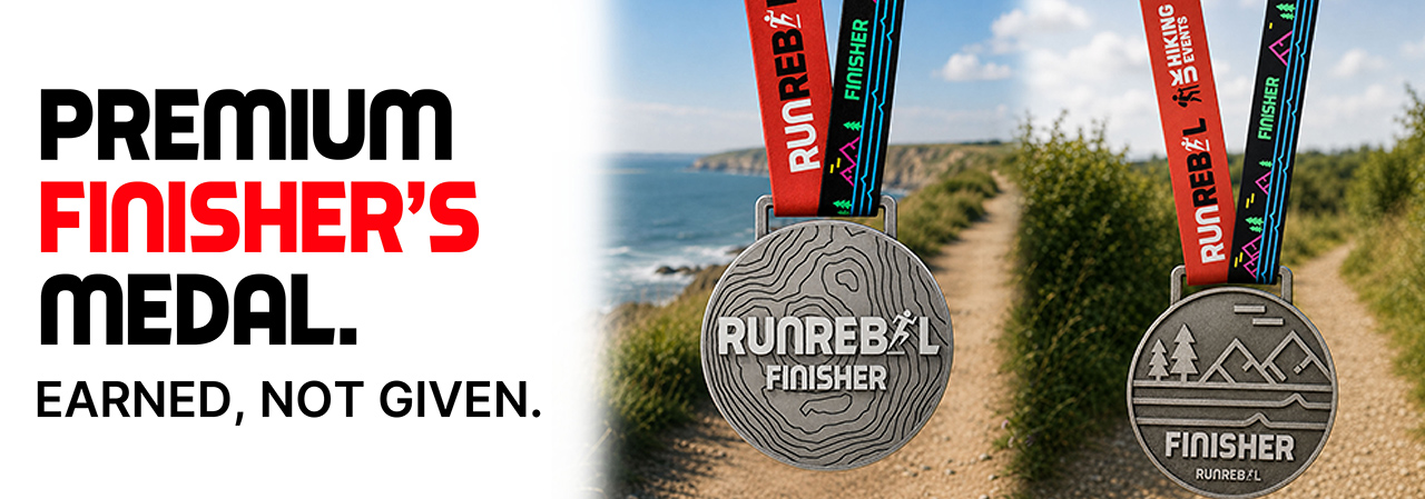 Sussex Downs Trail Run Finisher's Medal - Premium quality