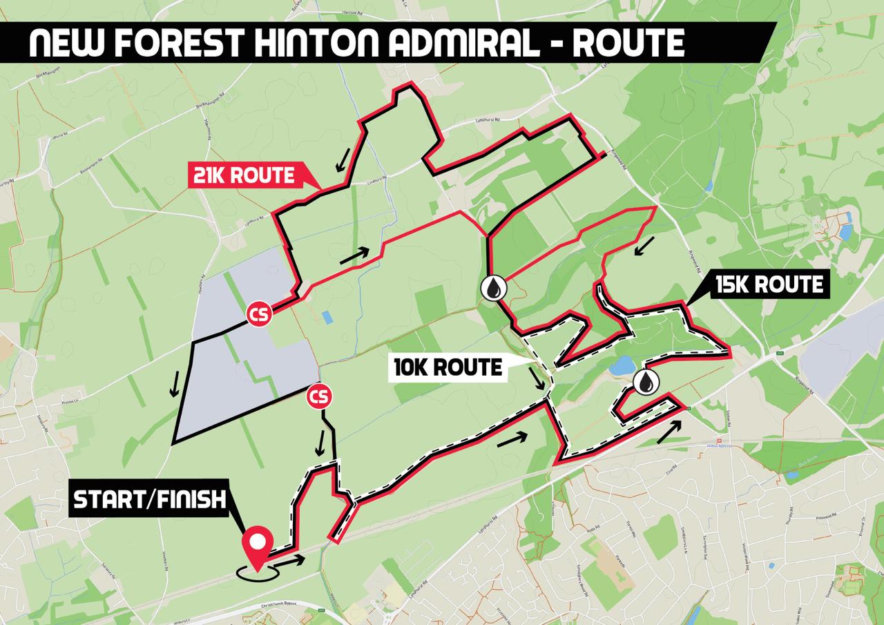 New Forest Hinton Admiral Trail Run