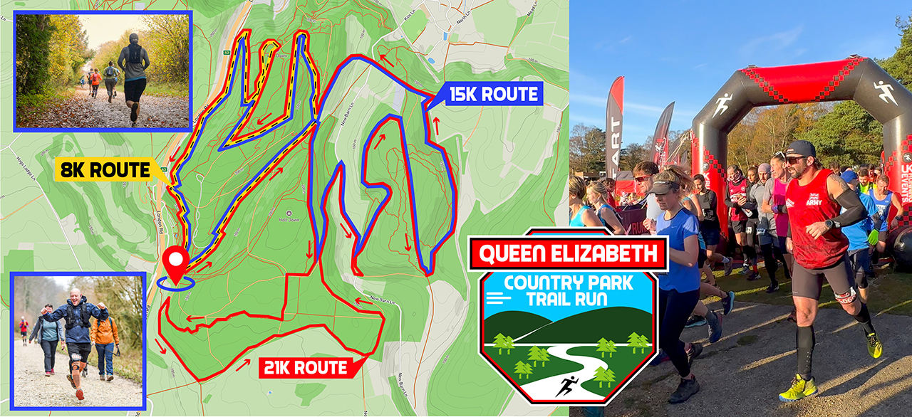 Queen Elizabeth Country Park Trail Run (QECP)