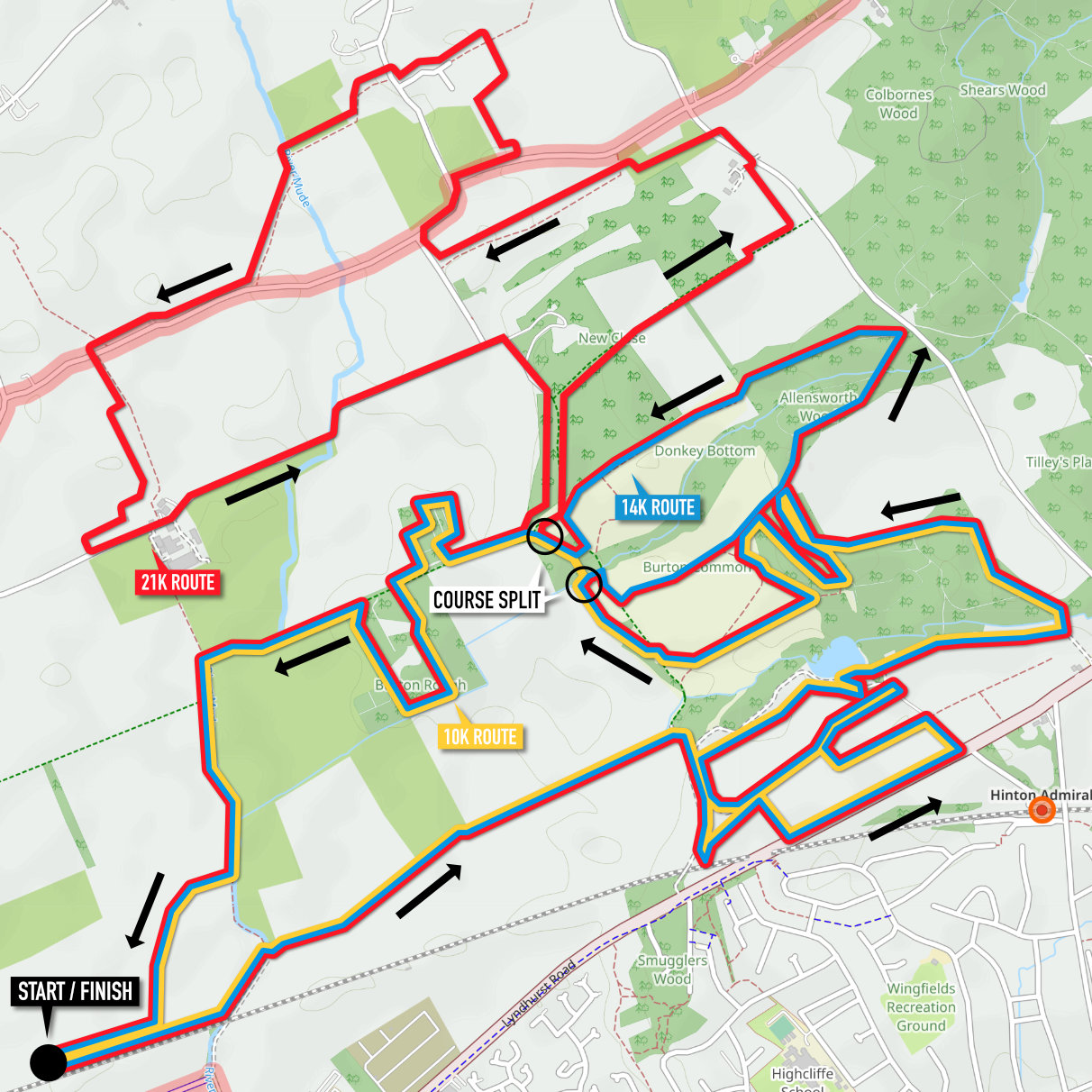 New Forest Off-Road Half Marathon - Hinton Admiral