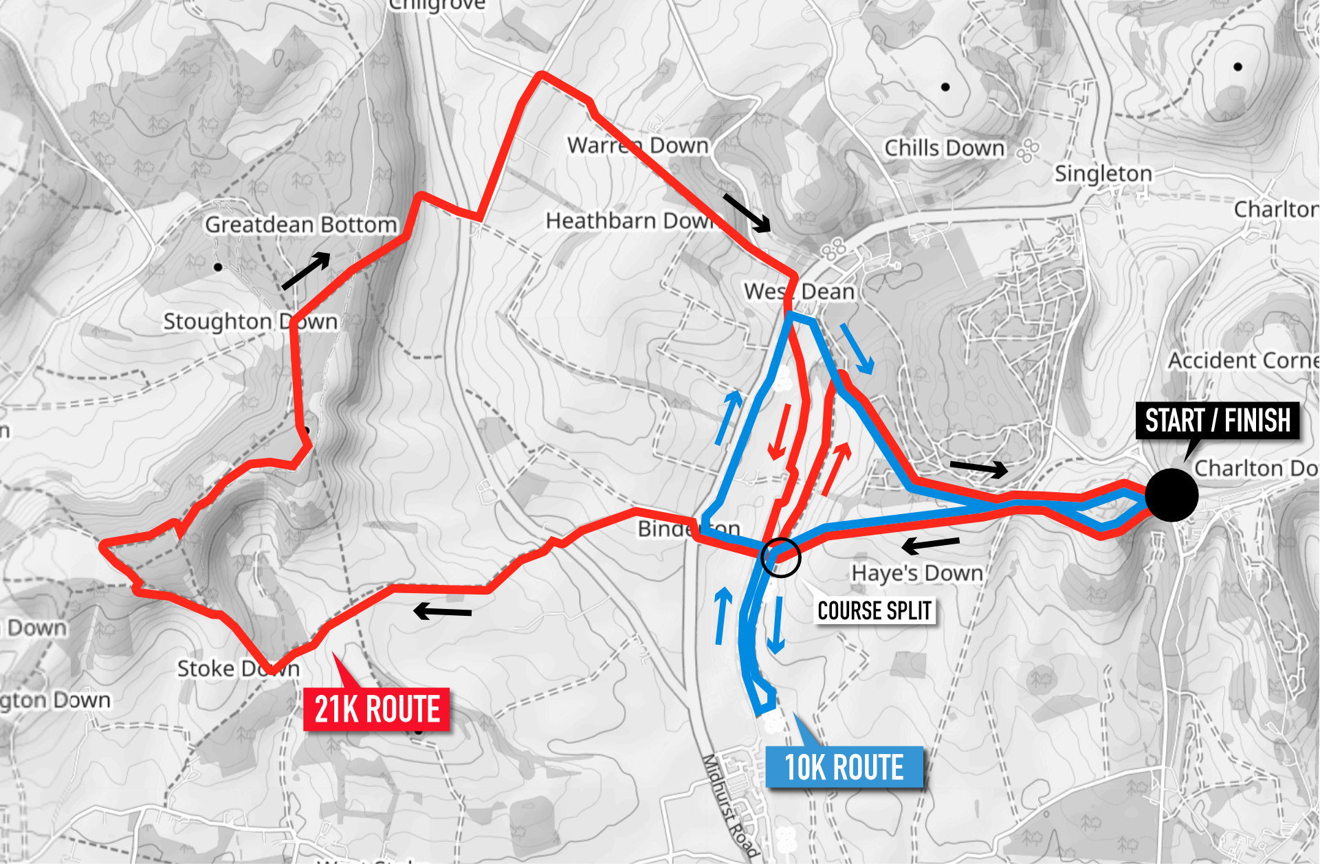 Kingley Vale Half Marathon
